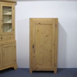 SINGLE DOOR ANTIQUE FARMHOUSE CUPBOARD C.1930