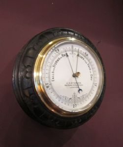 QUALITY VICTORIAN LONDON ANEROID BAROMETER