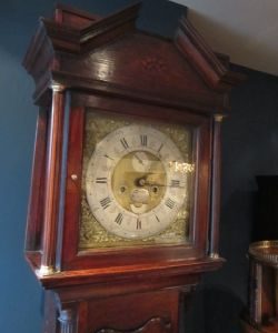 GEORGE II COUNTRY 8 DAY WORCESTER LONGCASE CLOCK